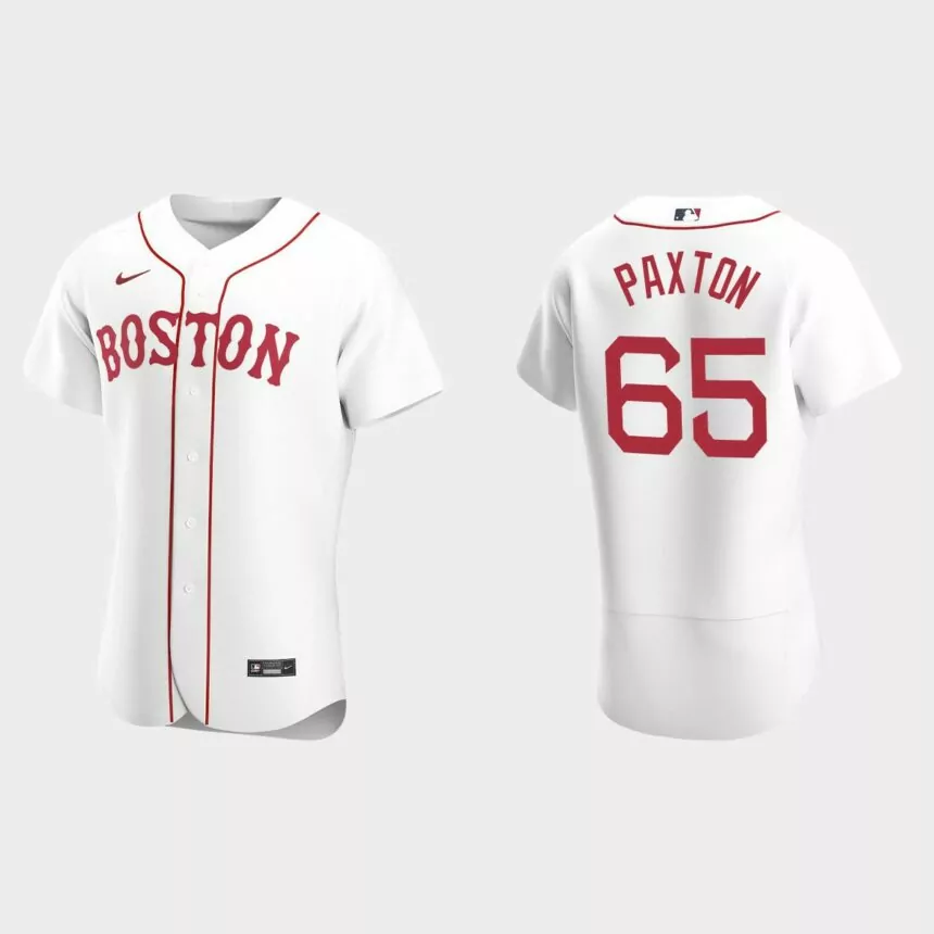 James Paxton Boston Red Sox Authentic Alternate Jersey – White