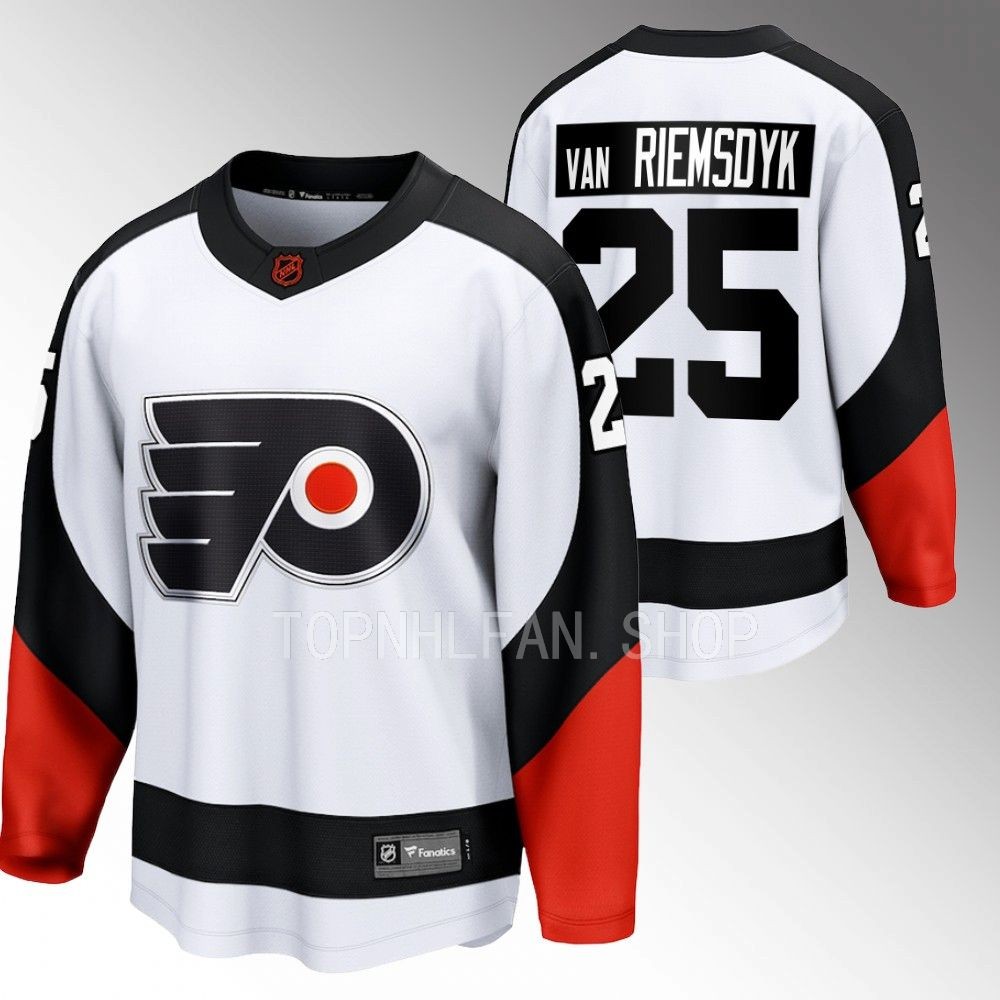James van Riemsdyk Flyers Special Edition 2.0 White Jersey Breakaway