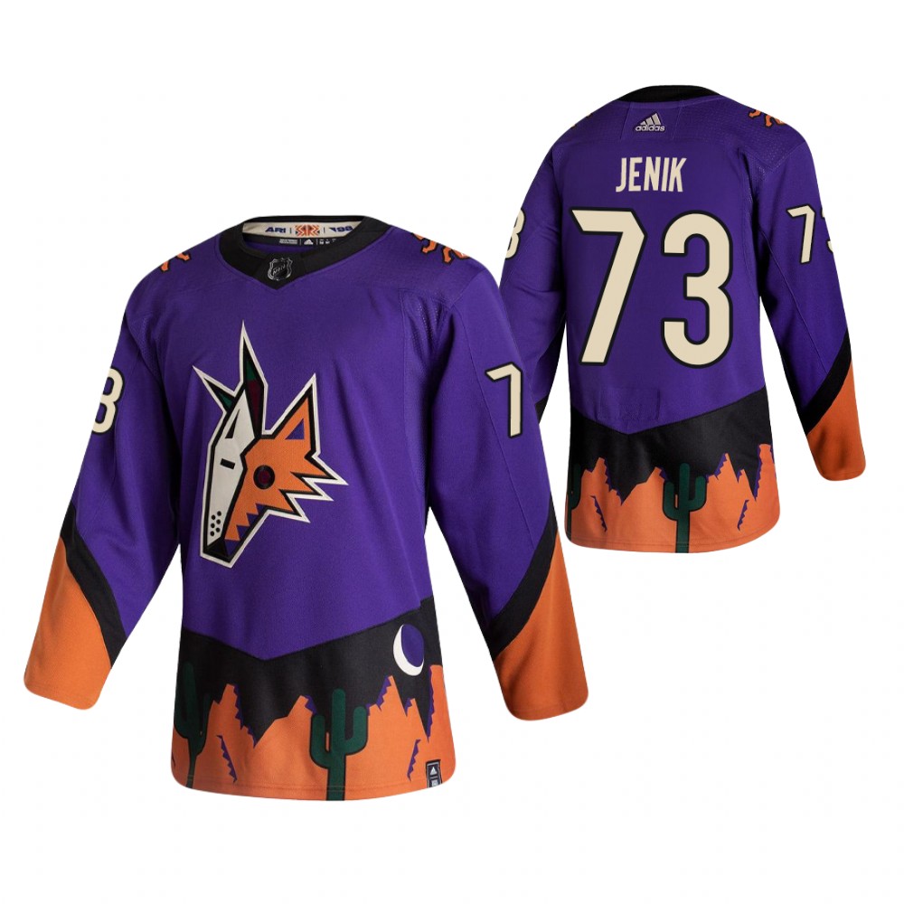 Jan Jenik Arizona Coyotes Reverse Retro Purple Men's Jersey Authentic