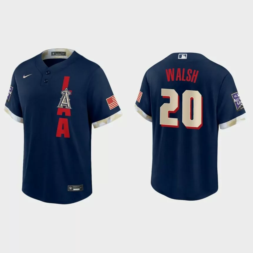 Jared Walsh Los Angeles Angels 2021 MLB All-Star Game Replica Jersey – Navy