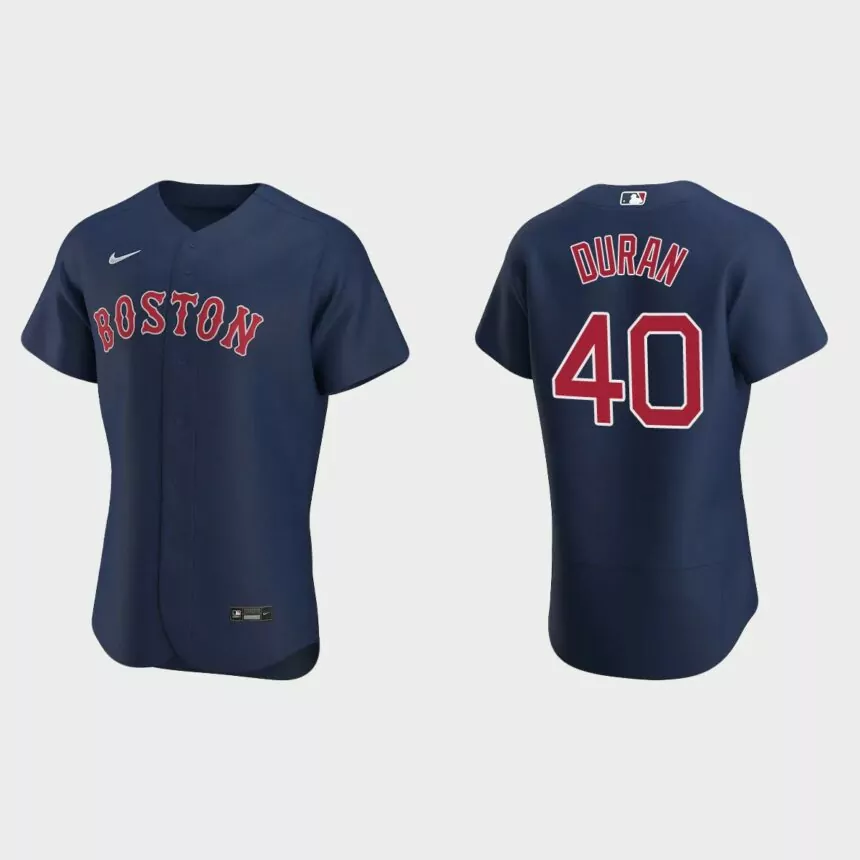 Jarren Duran Boston Red Sox Authentic Alternate Jersey – Navy