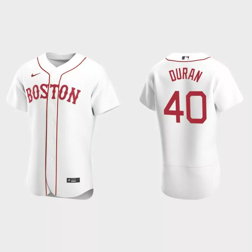 Jarren Duran Boston Red Sox Authentic Alternate Jersey – White