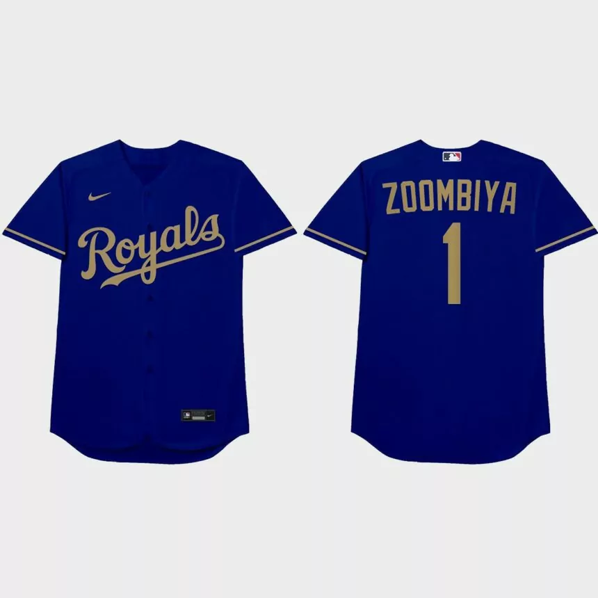 Jarrod Dyson 2021 Players’ Weekend Zoombiya Nickname Jersey – Blue