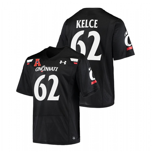 Jason Kelce Cincinnati Bearcats Black College Football NFL Alumni Jersey