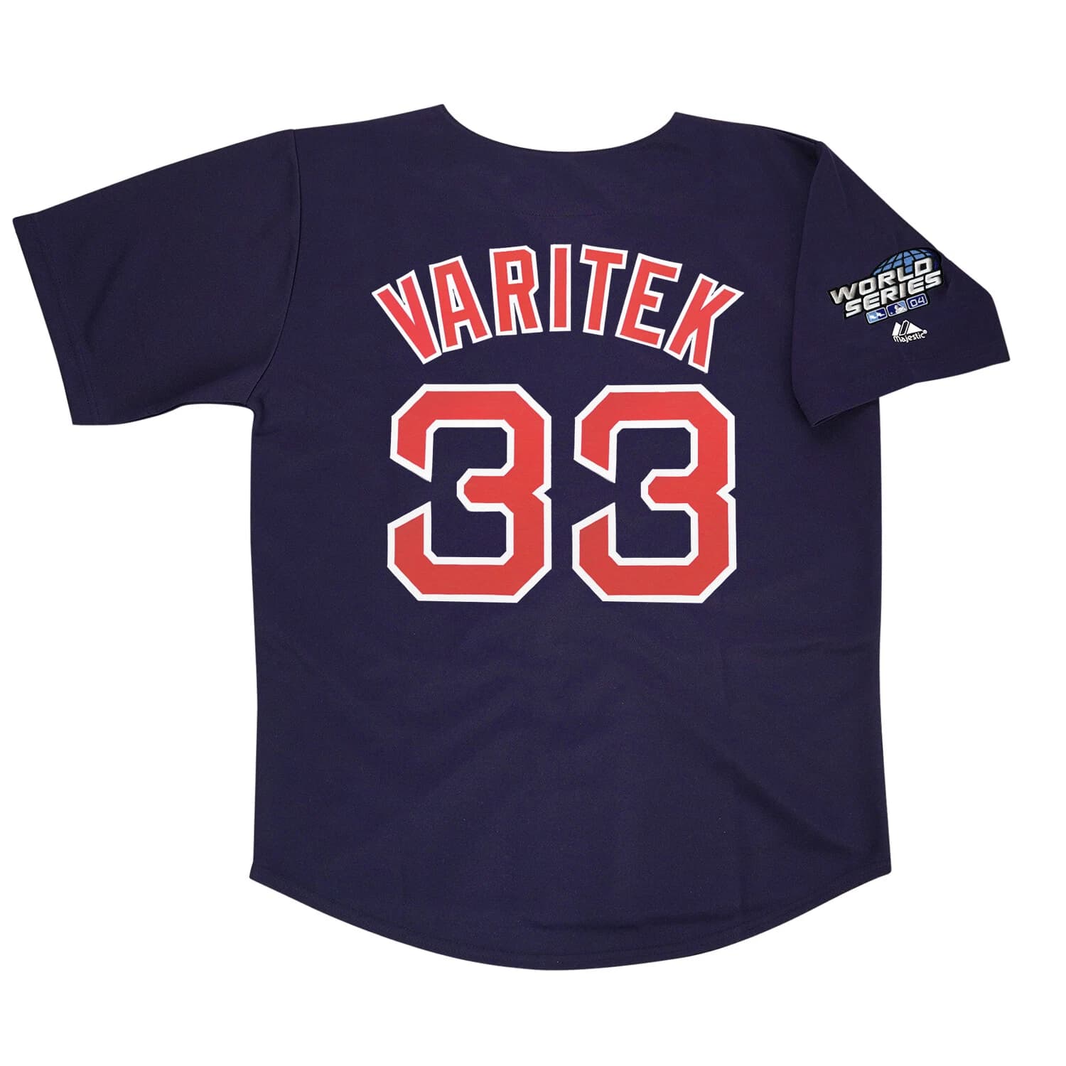 Jason Varitek 2004 Boston Red Sox Alt Navy World Series Jersey Men's (S-3XL)