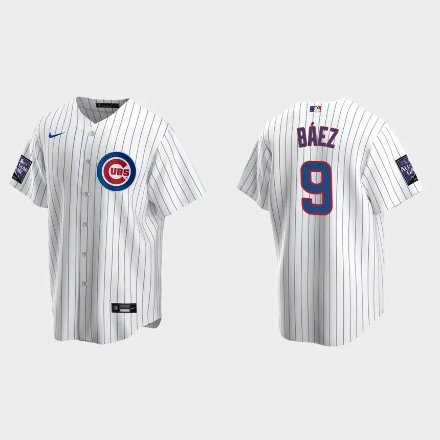 Javier Baez Chicago Cubs 2021 All-Star Game Home Replica Jersey – White