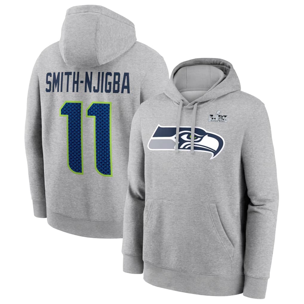 Jaxon Smith-Njigba Seattle Seahawks Fanatics Super Bowl LX Champions   Hoodie  