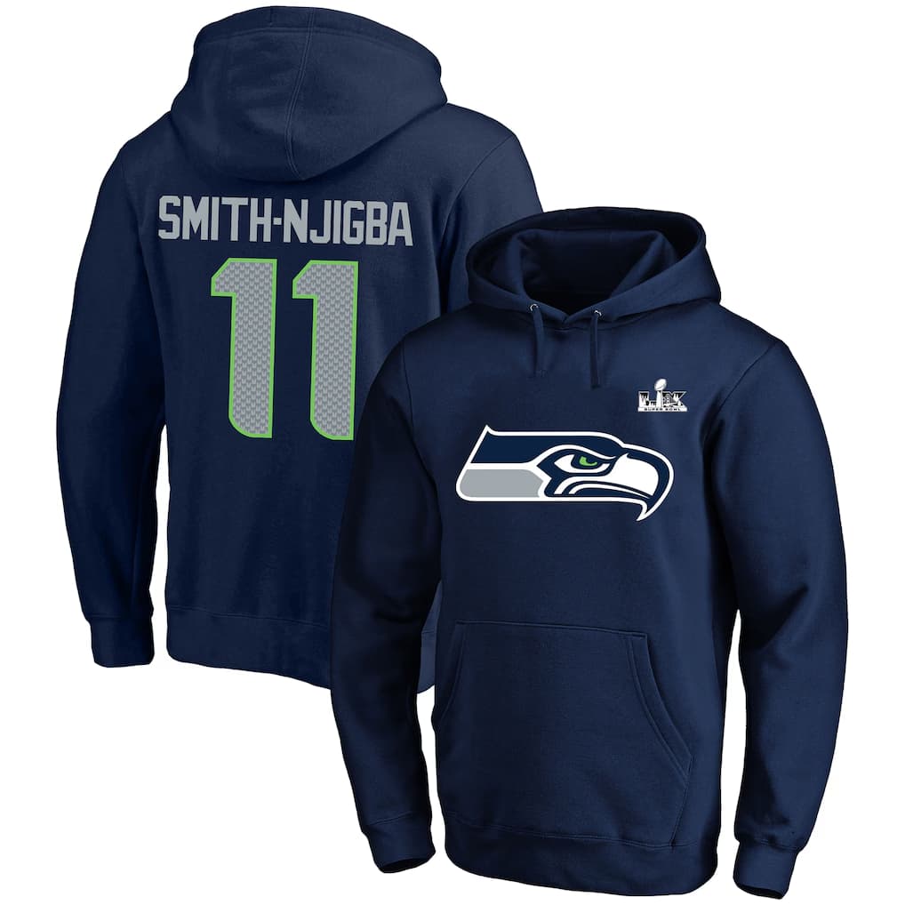 Jaxon Smith-Njigba Seattle Seahawks Fanatics Super Bowl LX Champions   Hoodie 