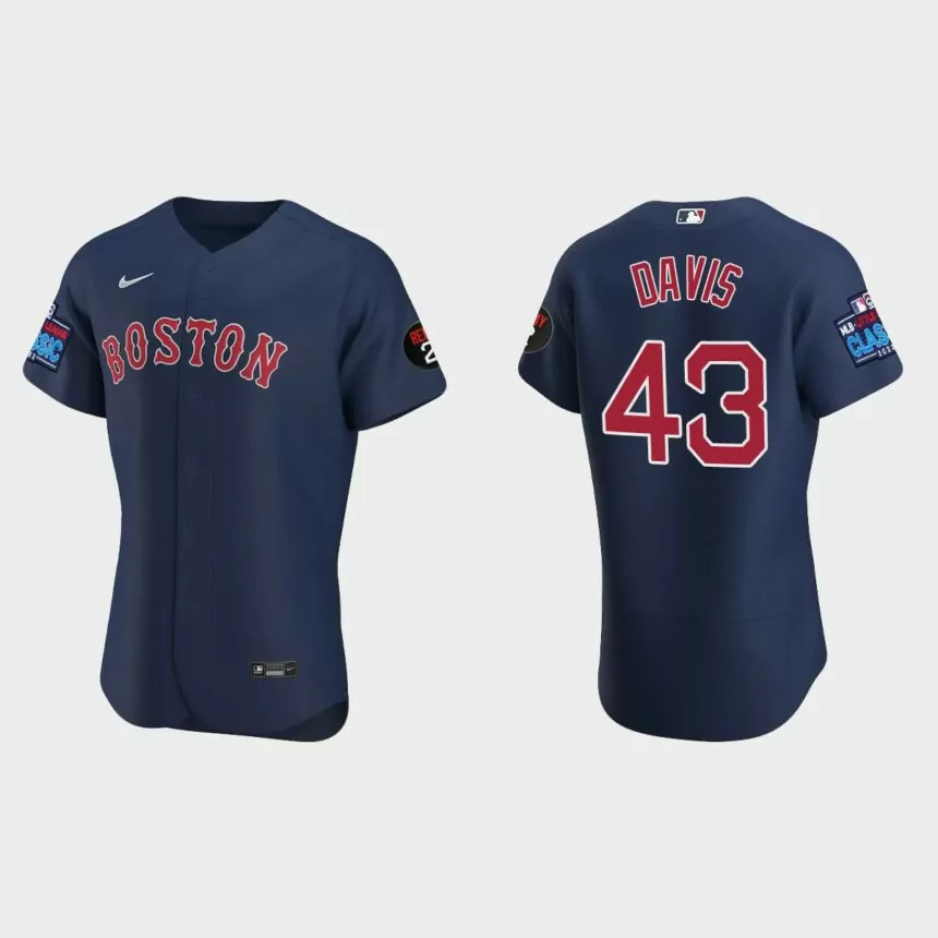 Jaylin Davis Boston Red Sox 2022 Little League Classic Authentic Jersey – Navy