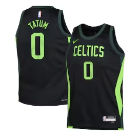 Jayson Tatum Boston Celtics Nike Youth 202425 Swingman Player Jersey - City Edition - Black