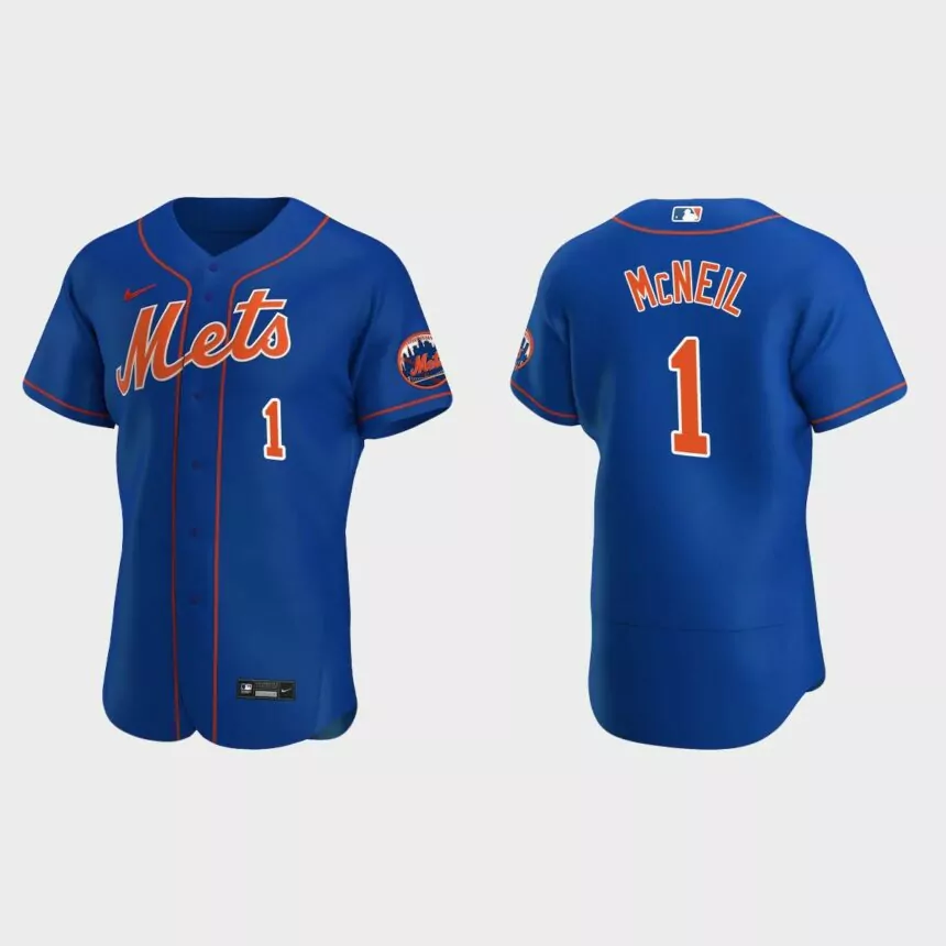 Jeff McNeil New York Mets Authentic Alternate Jersey – Royal