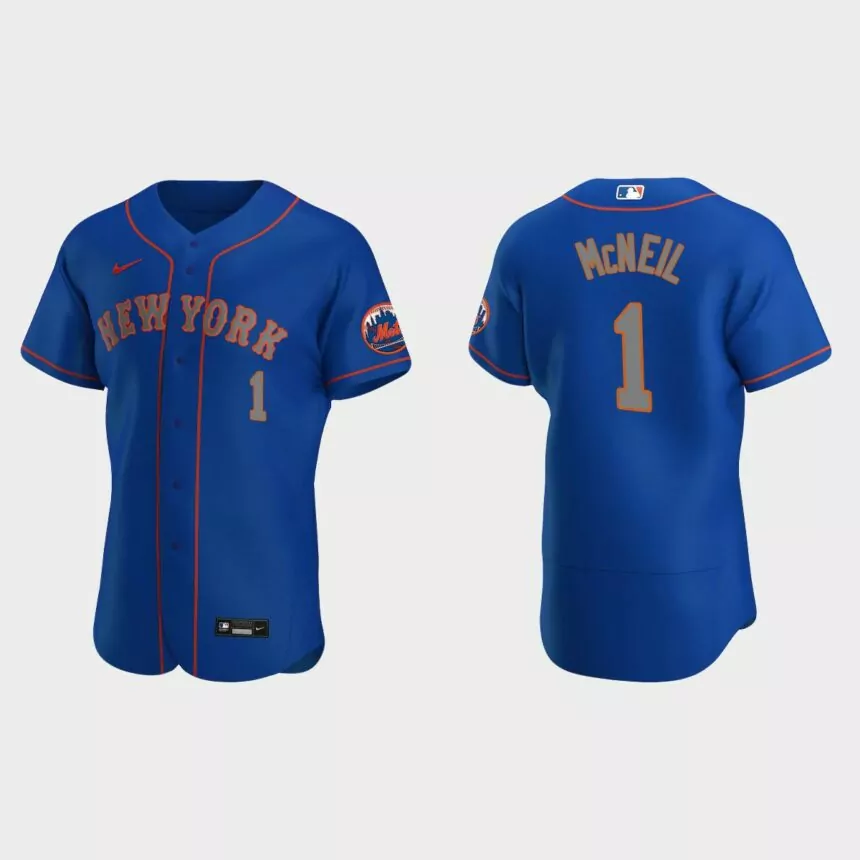Jeff McNeil New York Mets Authentic Jersey – Royal