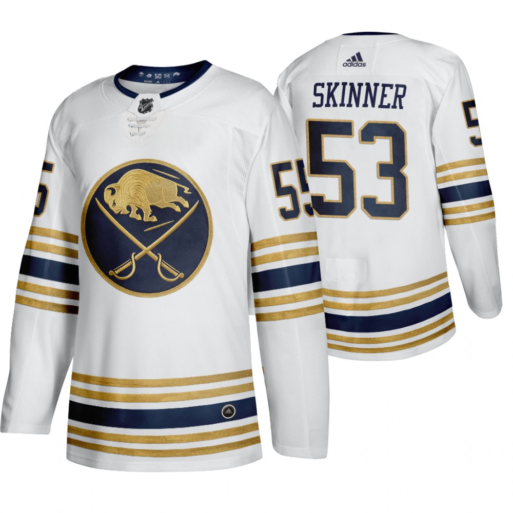 Jeff Skinner White 50th Anniversary Men's Third Jersey