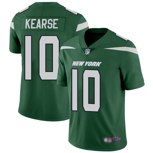 Jets #10 Jermaine Kearse Green Team Color Men's Stitched Football Vapor Untouchable Limited Jersey