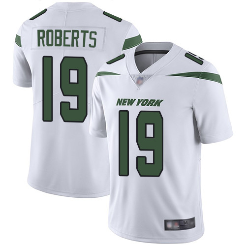Jets #19 Andre Roberts White Youth Stitched Football Vapor Untouchable Limited Jersey