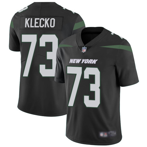 Jets #73 Joe Klecko Black Alternate Men's Stitched Football Vapor Untouchable Limited Jersey