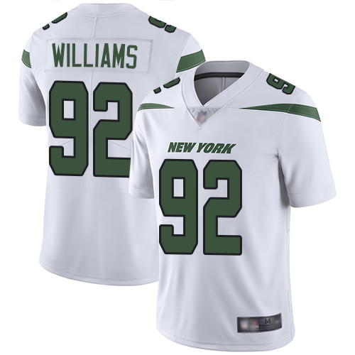 Jets #92 Leonard Williams White Men's Stitched Football Vapor Untouchable Limited Jersey