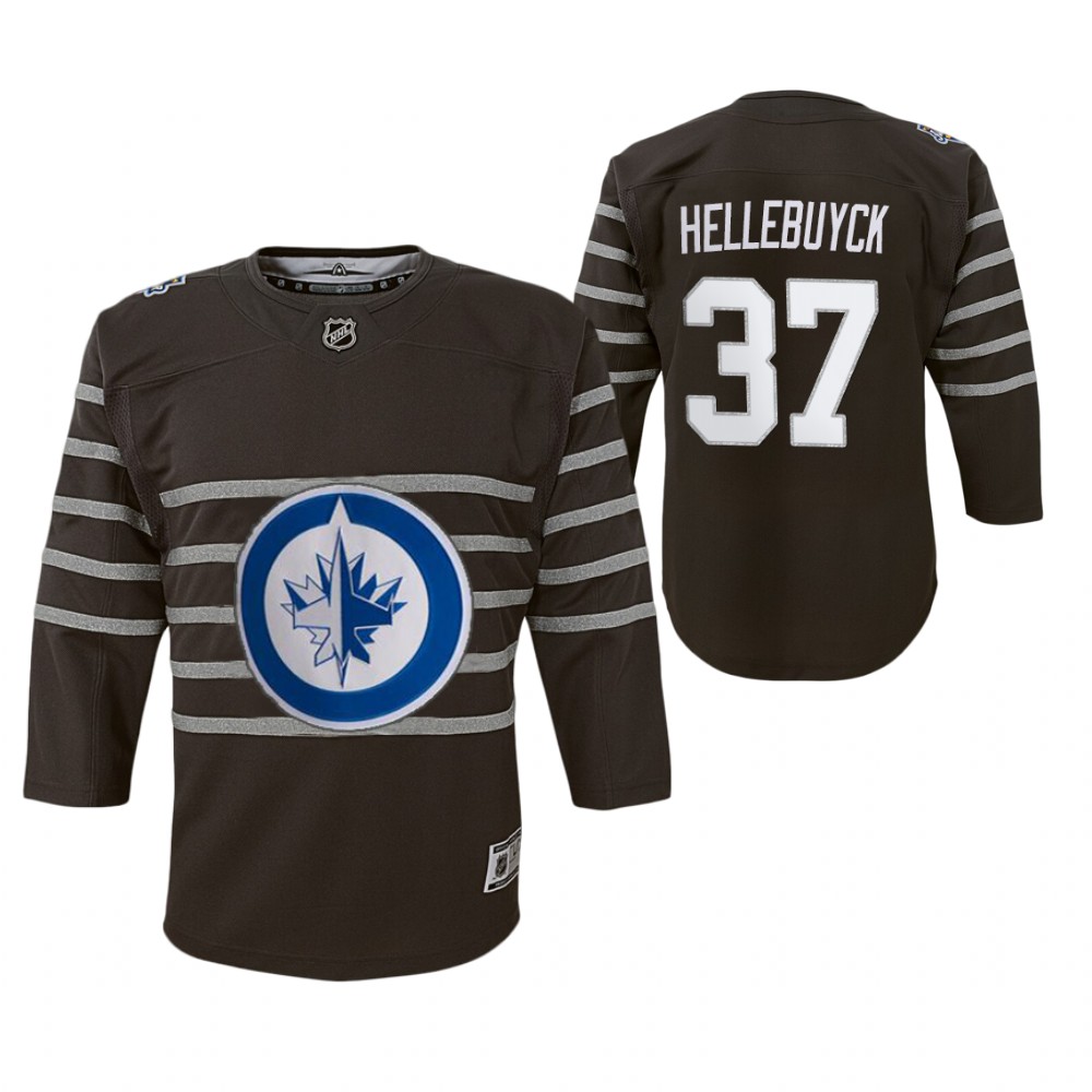 Jets Connor Hellebuyck Premier Player 2020 NHL All-Star Game Jersey