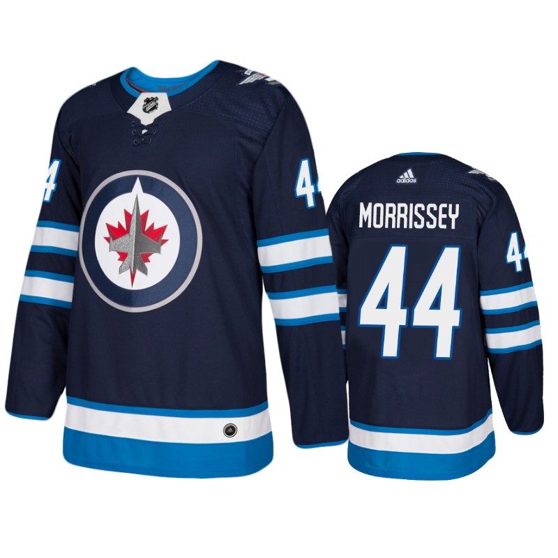 Jets Josh Morrissey Navy Home Jersey