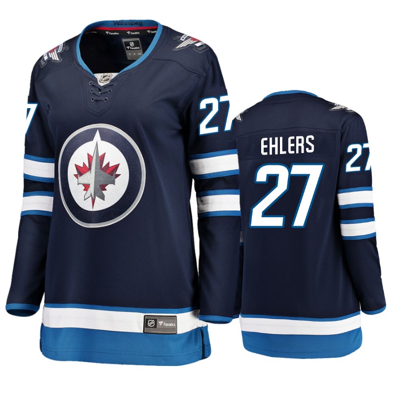 Jets Nikolaj Ehlers Navy Breakaway Player Home Jersey