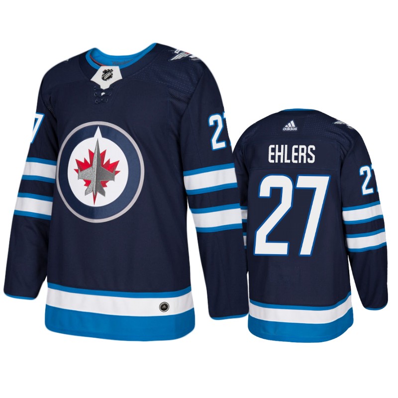 Jets Nikolaj Ehlers Navy Home Jersey
