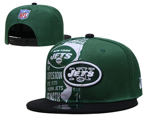 Jets Team Logo Snapback Hat --TX