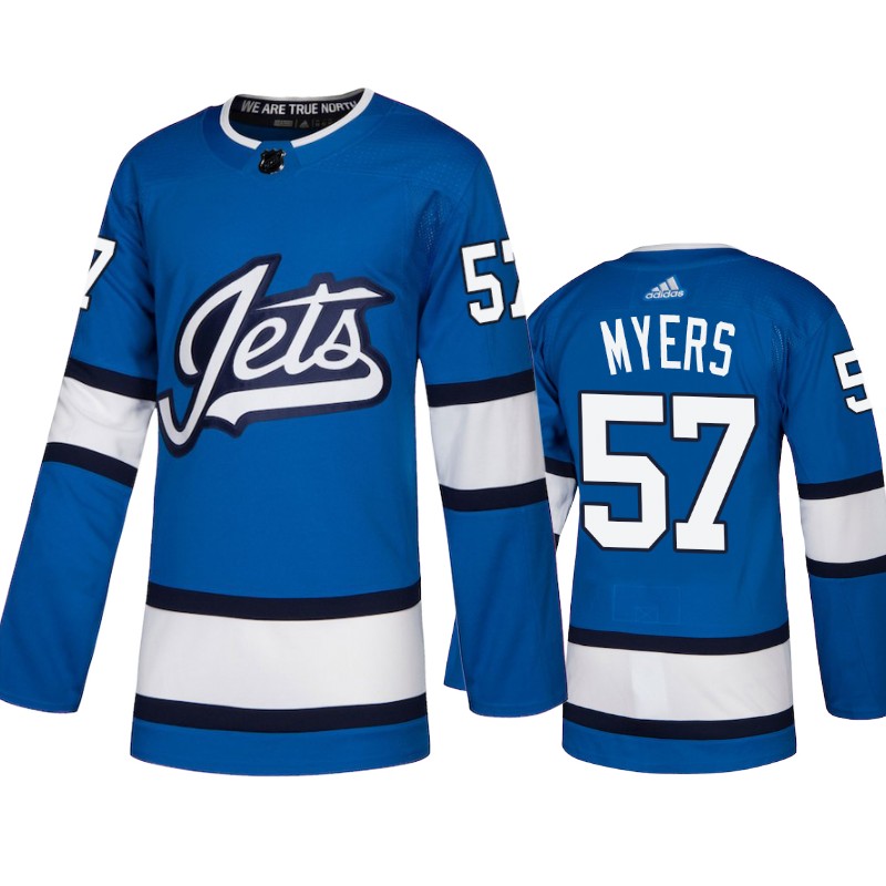 Jets Tyler Myers Blue Heritage Alternate Jersey