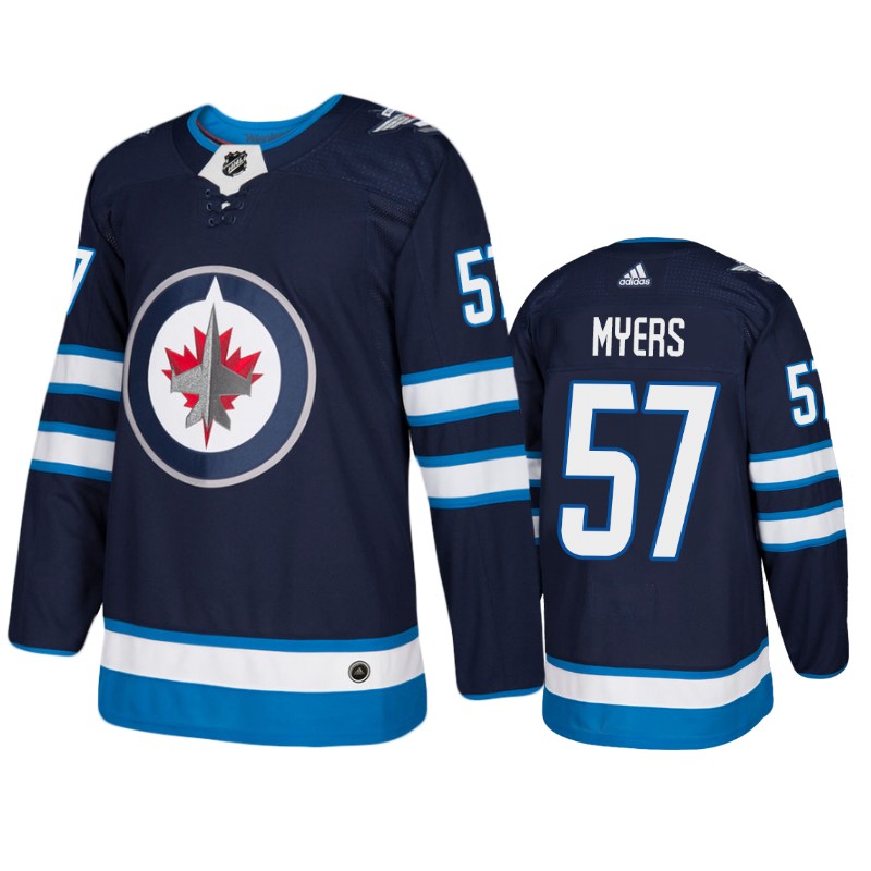 Jets Tyler Myers Navy Home Jersey