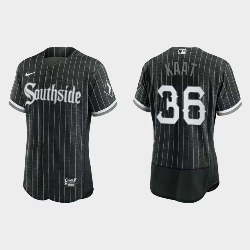 Jim Kaat Chicago White Sox 2021 City Connect Authentic Jersey – Black