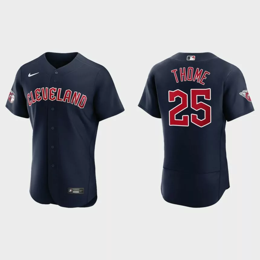 Jim Thome Cleveland Guardians Authentic Jersey – Navy