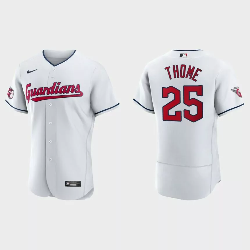 Jim Thome Cleveland Guardians Authentic Jersey – White