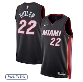 Jimmy Butler Miami Heat Nike Unisex Swingman Jersey - Icon Edition - Black