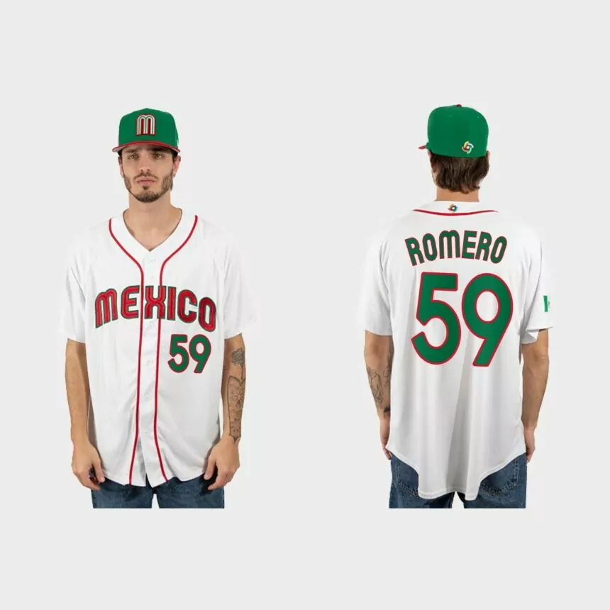 JoJo Romero Mexico Baseball 2023 World Baseball Classic Jersey – White