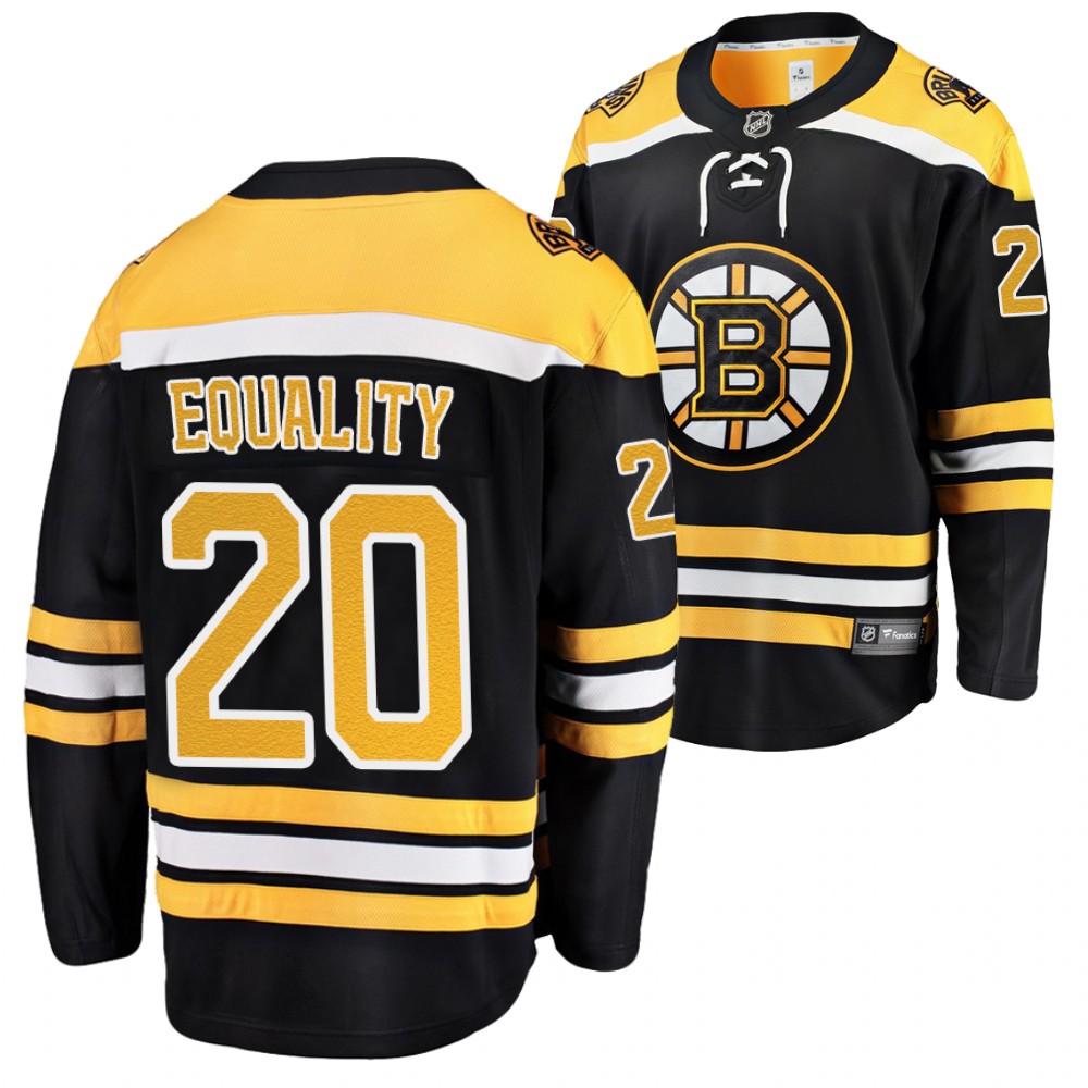Joakim Nordstrom Bruins Black We Skate For Equality Home Jersey
