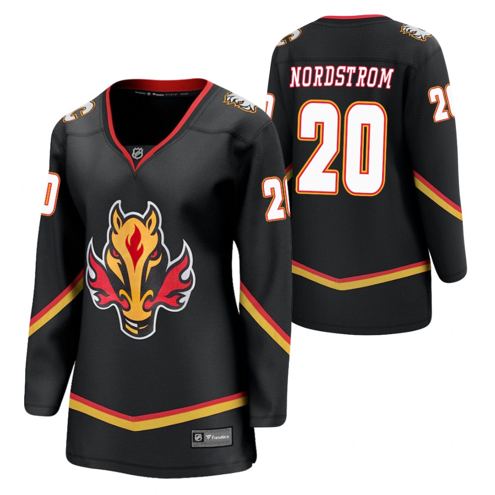 Joakim Nordstrom Calgary Flames 2021 Special Edition Black Women Jersey