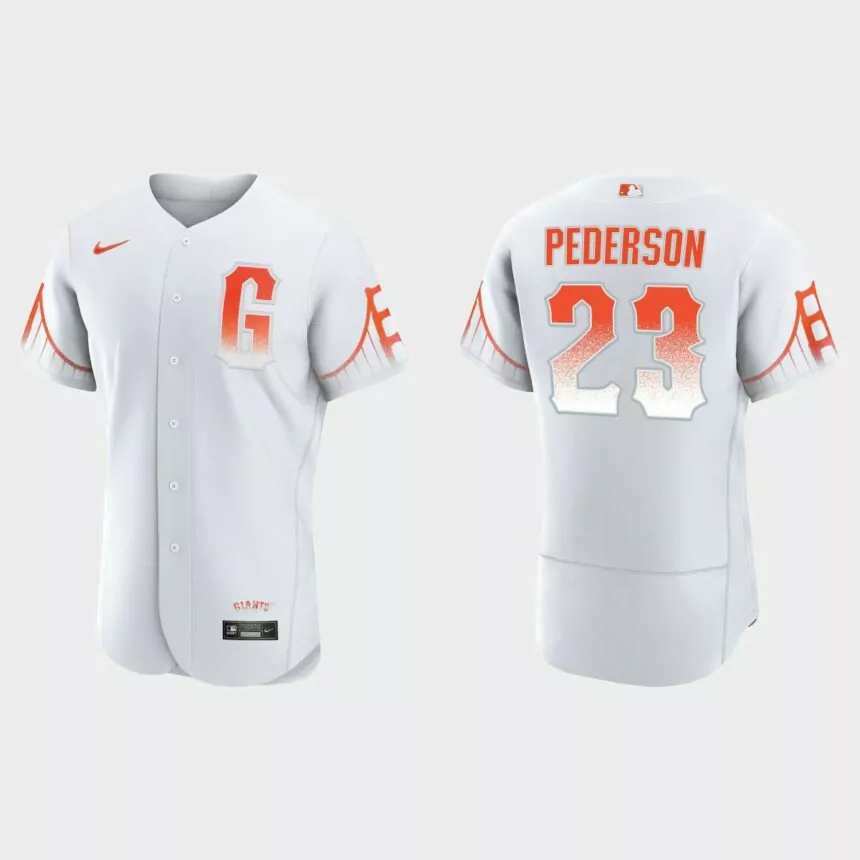 Joc Pederson San Francisco Giants 2021 City Connect Authentic Jersey – White