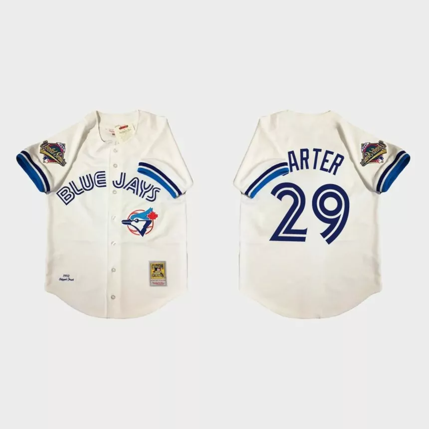 Joe Carter Toronto Blue Jays 1992 Authentic Jersey – White