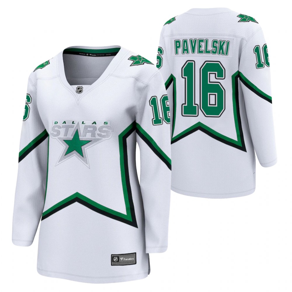 Joe Pavelski Dallas Stars 2021 Special Edition White Women Jersey