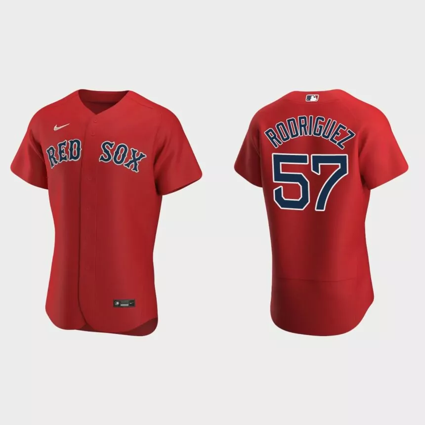 Joely Rodriguez Boston Red Sox Authentic Alternate Jersey – Red