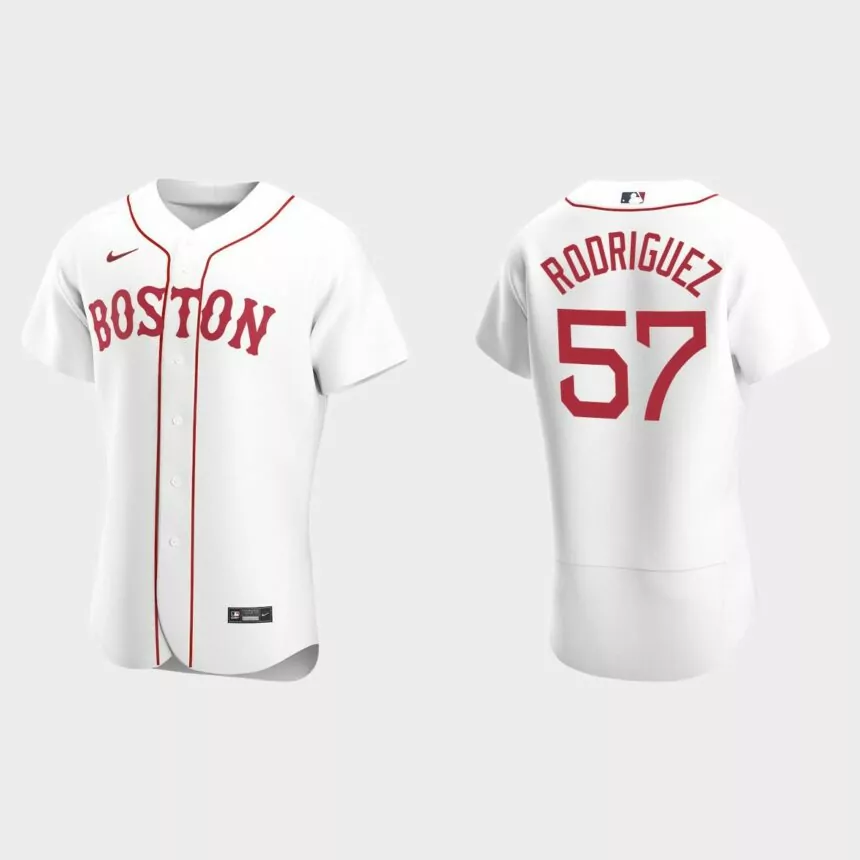 Joely Rodriguez Boston Red Sox Authentic Alternate Jersey – White