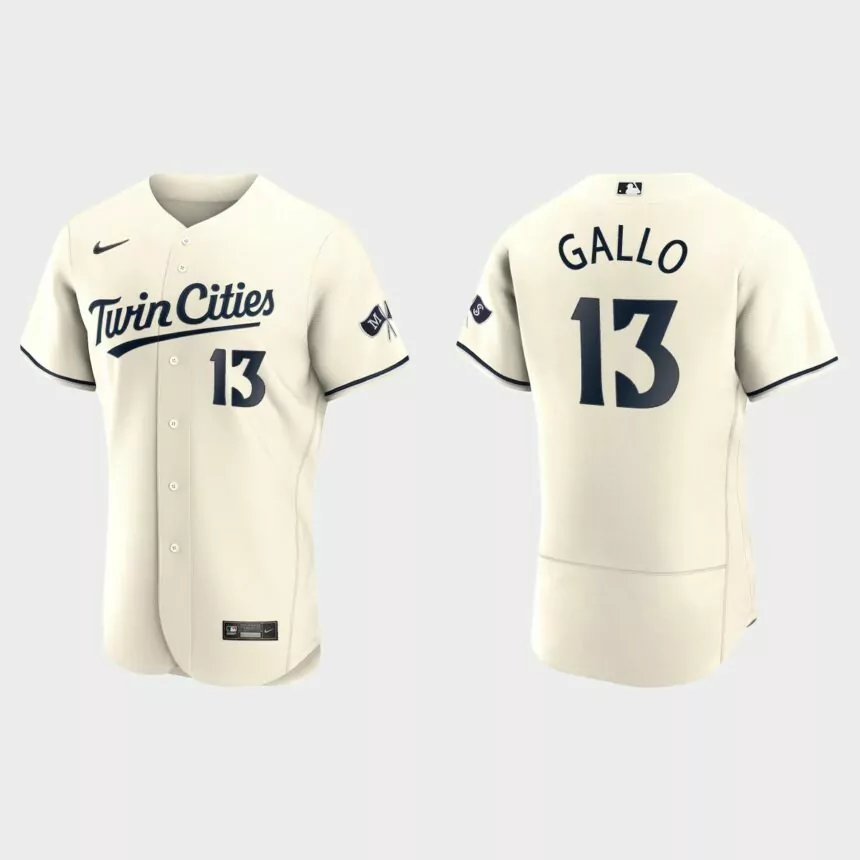 Joey Gallo Minnesota Twins Authentic Jersey – Cream