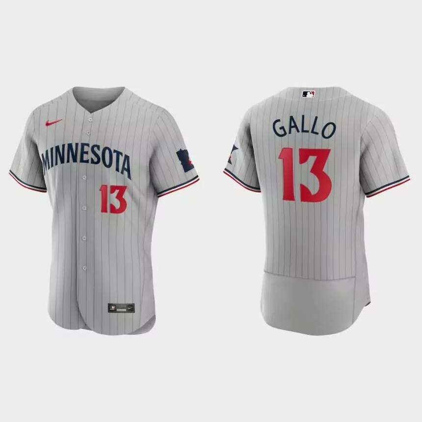 Joey Gallo Minnesota Twins Authentic Jersey – Gray