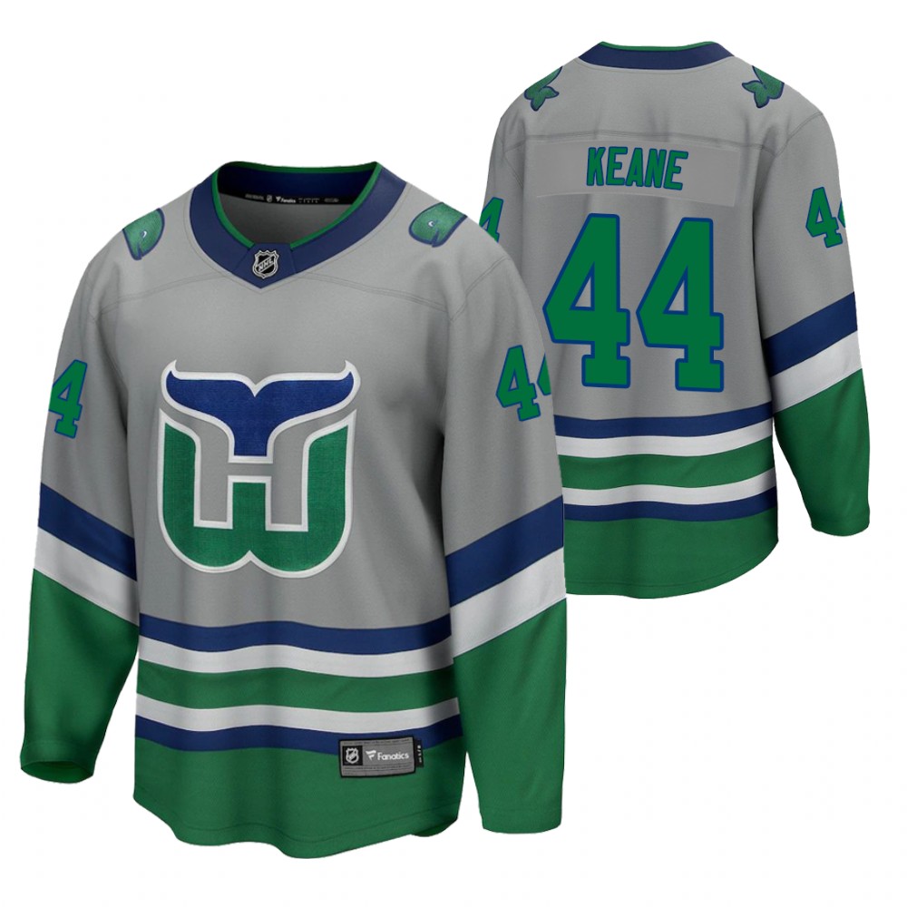 Joey Keane Carolina Hurricanes Reverse Retro Gray Men's Jersey