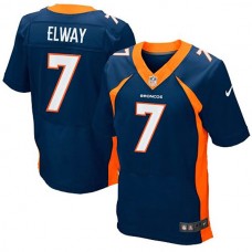 John Elway Denver Broncos #7 Retired Elite Jersey-Navy Blue