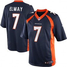 John Elway Navy Blue Denver Broncos #7 Retired Player Limited Jersey