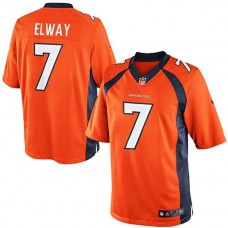John Elway Orange Denver Broncos #7 Retired Player Limited Jersey