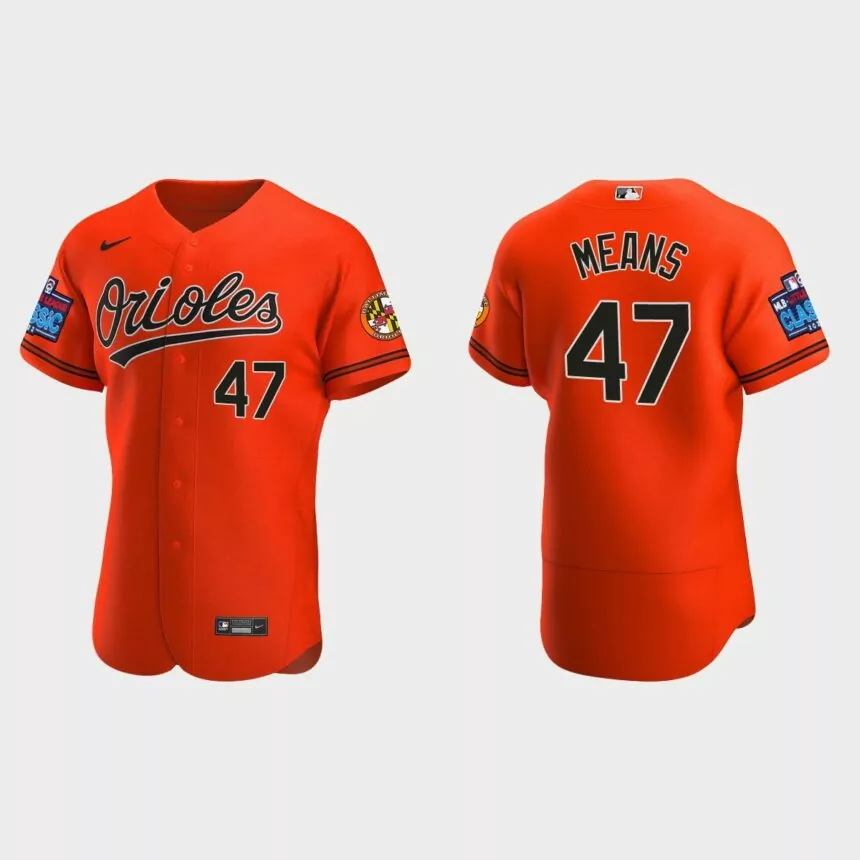 John Means Baltimore Orioles 2022 Little League Classic Authentic Jersey – Orange