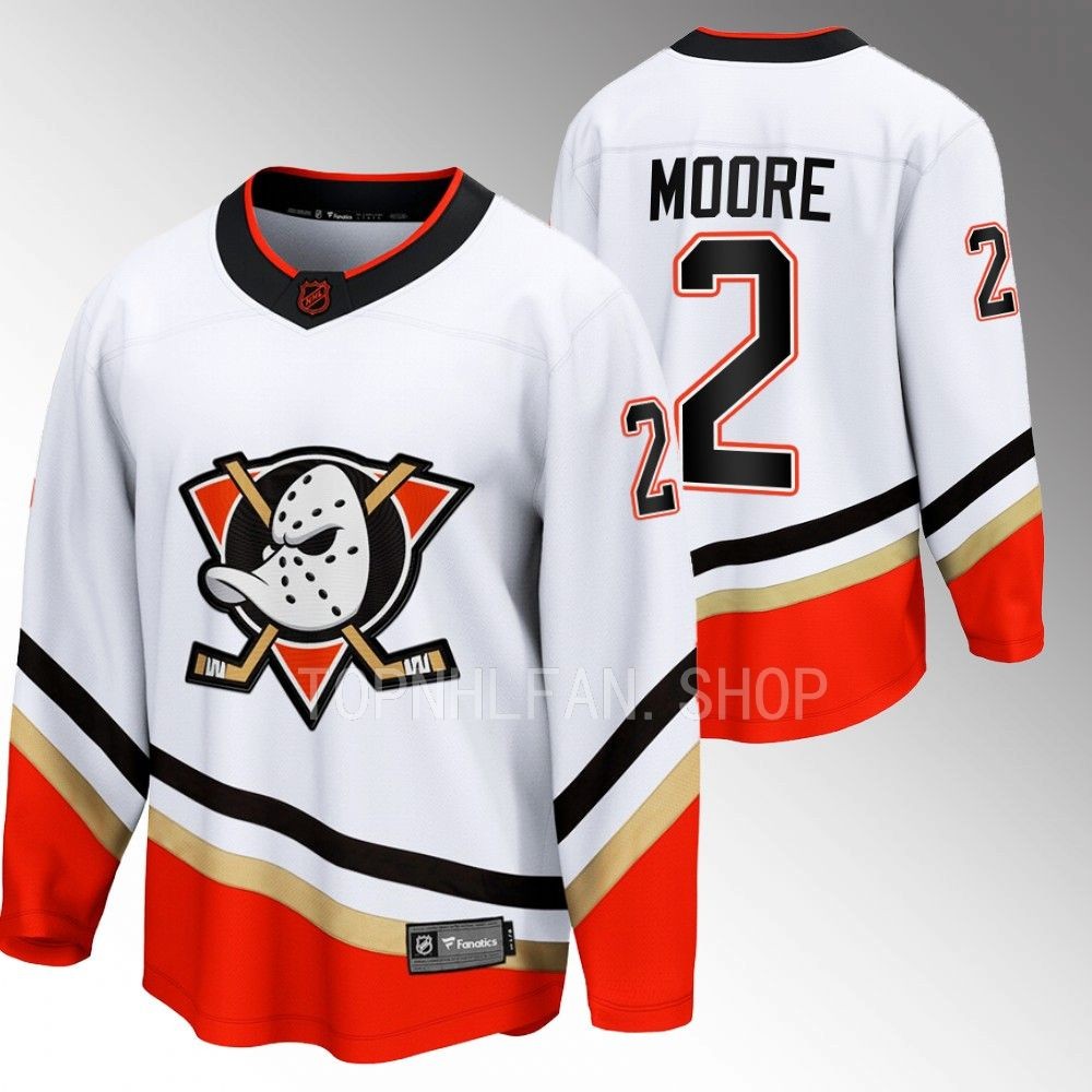 John Moore Anaheim Ducks Jersey Special Edition 2.0 White 2022 Breakaway