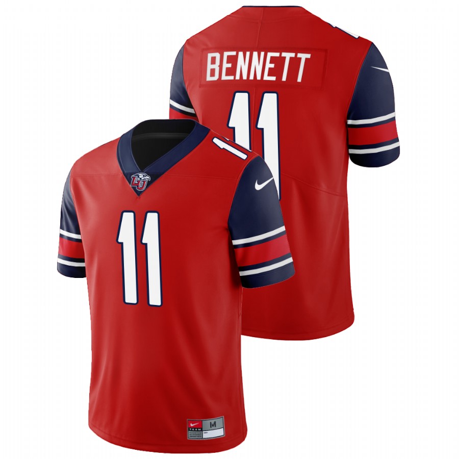 Johnathan Bennett Liberty Flames Red College Football Jersey