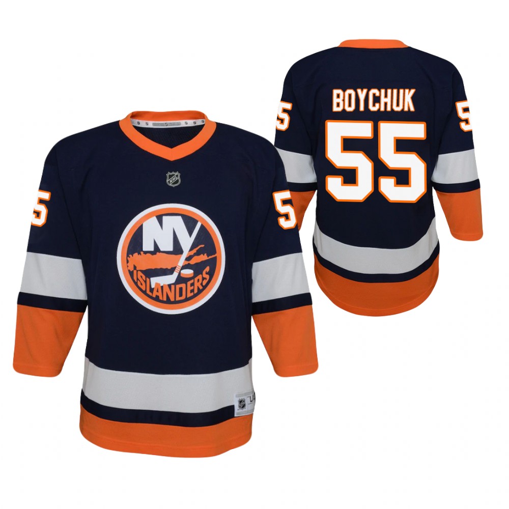 Johnny Boychuk New York Islanders 2021 Reverse Retro Blue Youth Jersey Special Edition